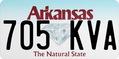 AR license plate 705KVA