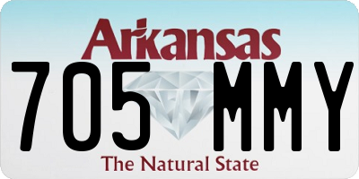 AR license plate 705MMY