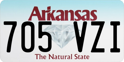 AR license plate 705VZI