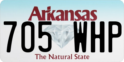 AR license plate 705WHP