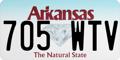 AR license plate 705WTV