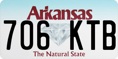 AR license plate 706KTB