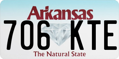 AR license plate 706KTE