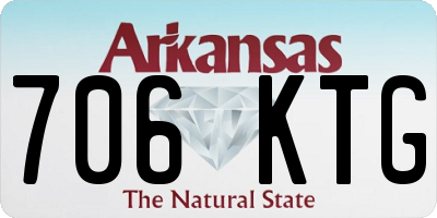AR license plate 706KTG