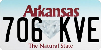 AR license plate 706KVE