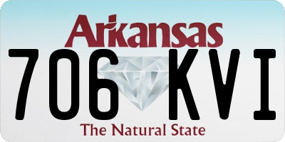 AR license plate 706KVI