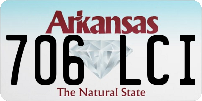 AR license plate 706LCI