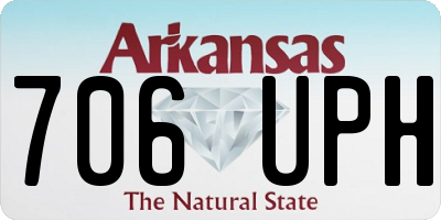 AR license plate 706UPH