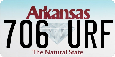 AR license plate 706URF