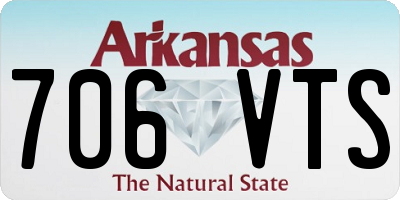 AR license plate 706VTS