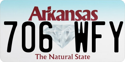 AR license plate 706WFY