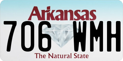 AR license plate 706WMH