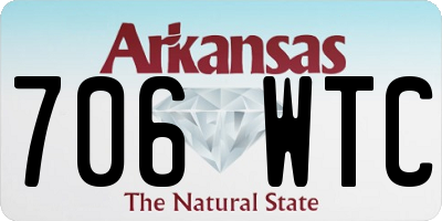 AR license plate 706WTC