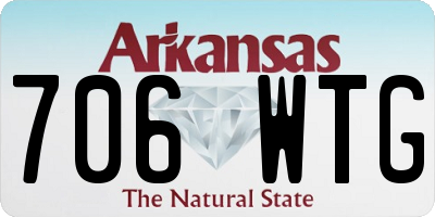 AR license plate 706WTG