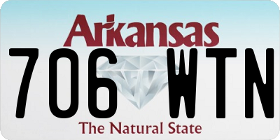 AR license plate 706WTN