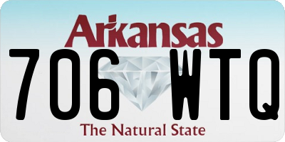 AR license plate 706WTQ