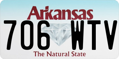 AR license plate 706WTV
