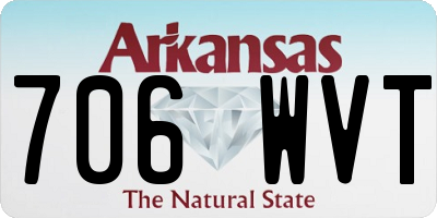 AR license plate 706WVT