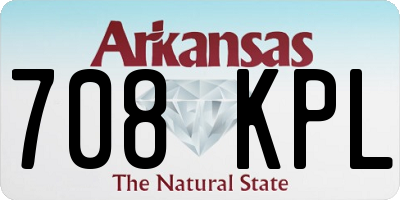 AR license plate 708KPL