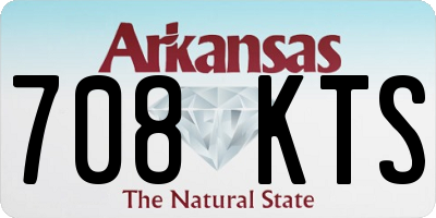 AR license plate 708KTS