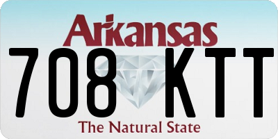AR license plate 708KTT