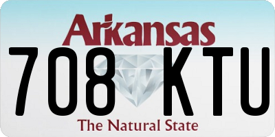 AR license plate 708KTU