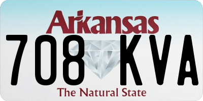 AR license plate 708KVA
