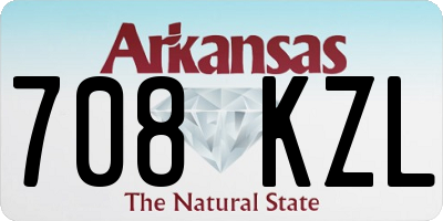 AR license plate 708KZL