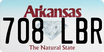 AR license plate 708LBR