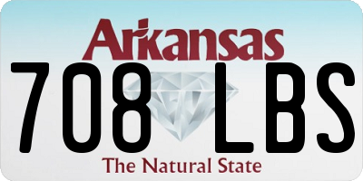 AR license plate 708LBS