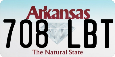 AR license plate 708LBT