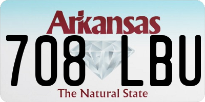 AR license plate 708LBU