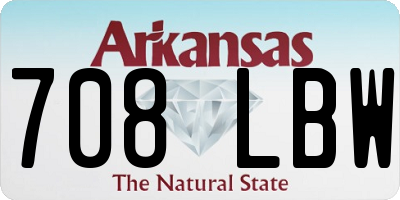 AR license plate 708LBW