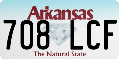 AR license plate 708LCF