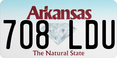 AR license plate 708LDU