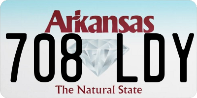 AR license plate 708LDY