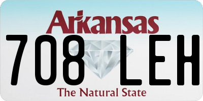 AR license plate 708LEH