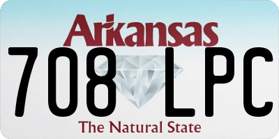 AR license plate 708LPC