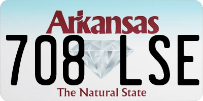 AR license plate 708LSE