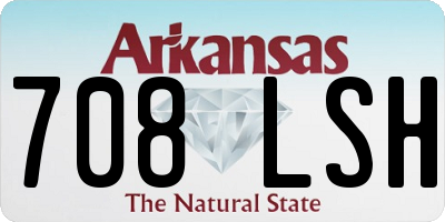 AR license plate 708LSH