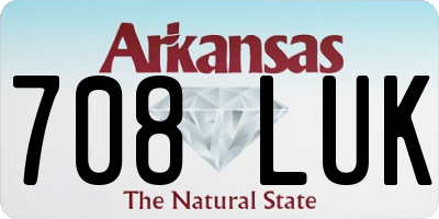 AR license plate 708LUK