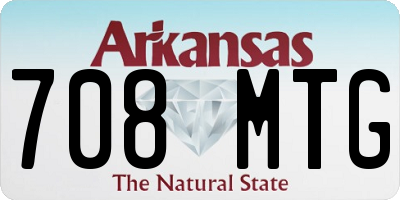 AR license plate 708MTG