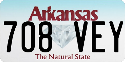 AR license plate 708VEY