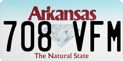 AR license plate 708VFM