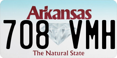 AR license plate 708VMH