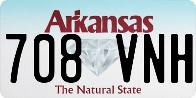 AR license plate 708VNH