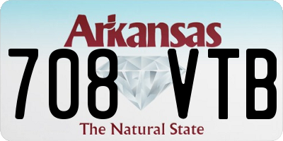 AR license plate 708VTB