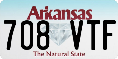 AR license plate 708VTF