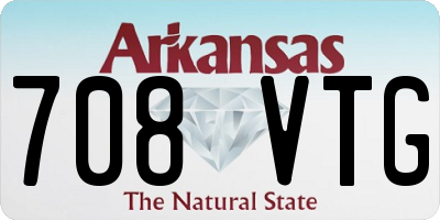 AR license plate 708VTG