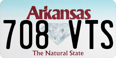 AR license plate 708VTS